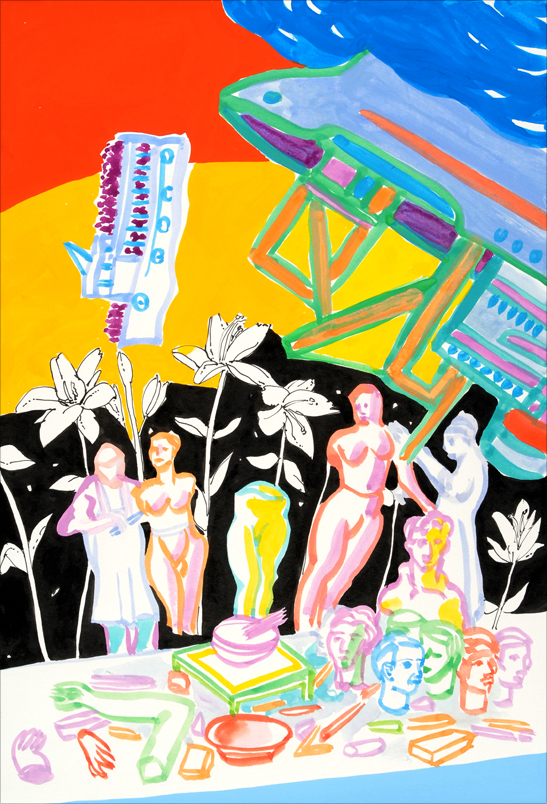 The Visit : print : Paul Vazquez