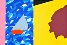 Sunspot Sail diptych