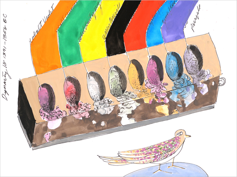 Egyptian Palette painting by Paul Vazquez