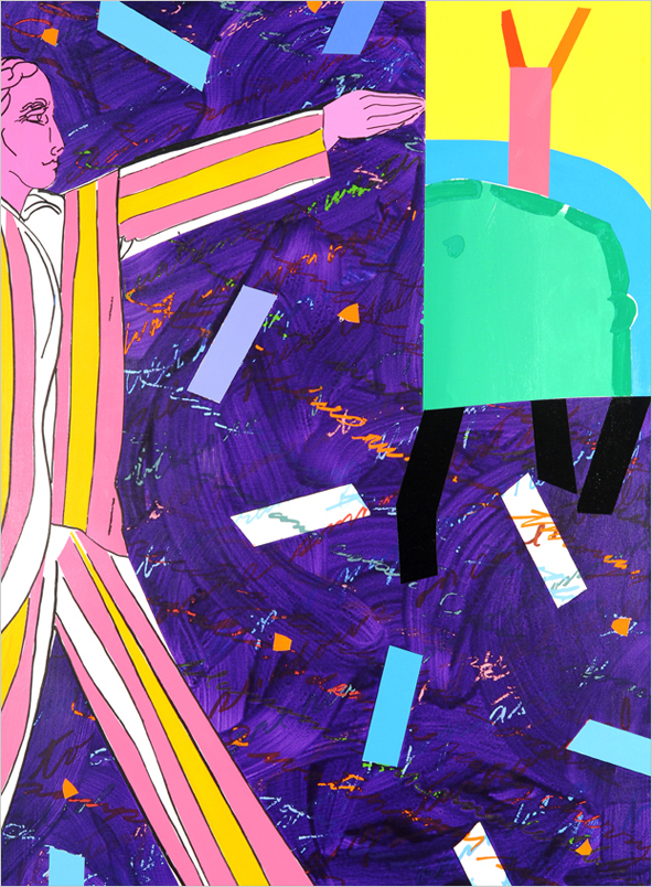 Somnabulist painting by Paul Vazquez